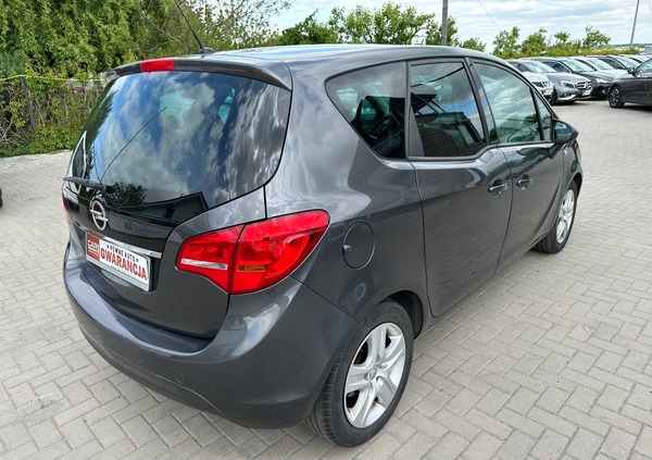 Opel Meriva cena 21900 przebieg: 114000, rok produkcji 2010 z Jędrzejów małe 704